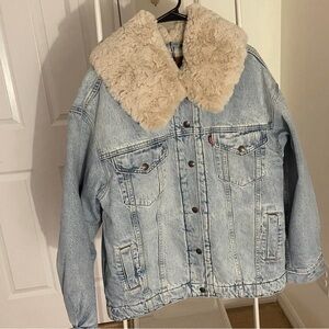 Levi’s Shearling Denim Jacket